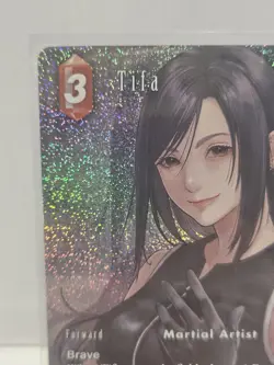 Square Enix Final Fantasy TCG Tifa 28-013L Forward Brave Holo Card - Image 2