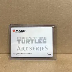 Krang & Shredder Art Card Art Series: Teenage Mutant Ninja Turtles Regular - Image 2