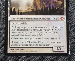 MTG Heliod, God of the Sun- DAMAGED -Theros Magic the Gathering Card #017 - Image 4
