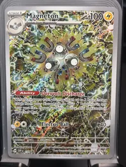 Pokemon Magneton 159 Sv: Scarlet & Violet Promo Holo English Card - Image 1