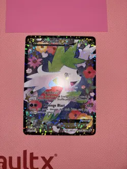 Pokemon TCG Shaymin-EX Full Art Ultra Rare Card RC21/RC25 Legendary Treasures LP - Image 1