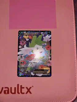 Pokemon TCG Shaymin-EX Full Art Ultra Rare Card RC21/RC25 Legendary Treasures LP - Image 3