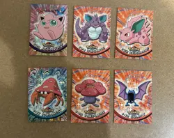 Topps Animated Pokemon Card Lot Vintage WOTC - Image 1