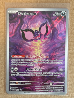 Pecharunt - Shrouded Fable #129 Black Star Promo 2024 Pokemon Trading Card. - Image 1