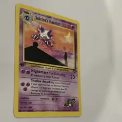 Sabrina's Haunter 55/132 Gym Challenge Uncommon Pokemon Card 70 HP 2000 - Image 2