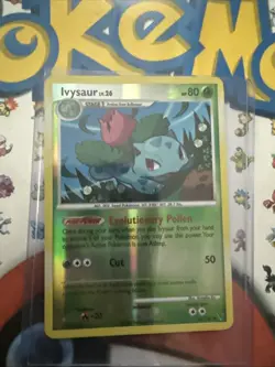 Pokemon TCG Ivysaur Reverse Holo Rare Card 62/147 Supreme Victors - Image 1