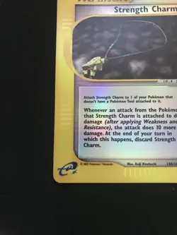 Strength Charm - 150/165 - Pokemon Expedition Reverse Holo Rare Card NM - Image 5