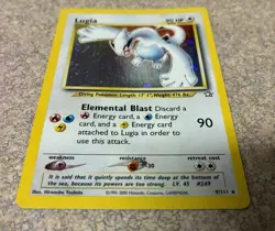 Pokemon Neo Genesis Lugia Holo Rare Card 9/111 WOTC Vintage 2000. Ungraded - Image 4