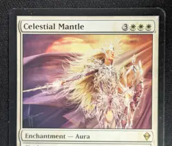 MTG Celestial Mantle- DAMAGED -Zendikar Magic the Gathering Card #006 - Image 3