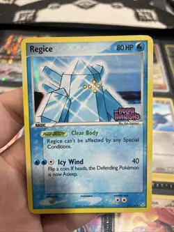 Pokemon Regice Holon Phantoms Rare Reverse Holo 27/110 2006 Card English - Image 1