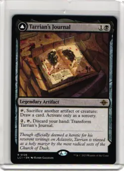 TARRIAN'S JOURNAL mtg NM-M Lost Caverns of Ixalan Rare - Image 1