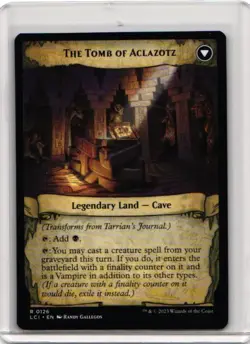 TARRIAN'S JOURNAL mtg NM-M Lost Caverns of Ixalan Rare - Image 2