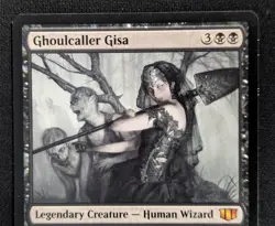 MTG Ghoulcaller Gisa- DAMAGED -Commander 2014 Magic the Gathering Card #023 - Image 3
