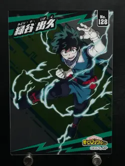 Izuku Midoriya Deku My Hero Academia Clear Card #128 ENSKY Anime Manga Japanese - Image 1