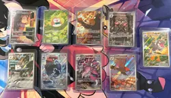 Perfect Order NM Illustration Rare Cards W/ ETB Promo Card Lot Of 9 - Image 1