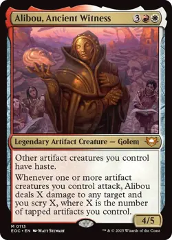 Alibou, Ancient Witness [Edge of Eternities] MTG - Image 1