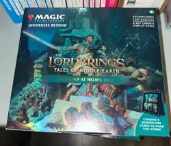 MTG Tales of Middle-Earth LOTR Aragorn at Helm's Deep Scene Lord of the Rings - Image 1