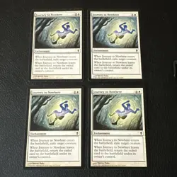 Journey to Nowhere x4 Zendikar Ex Condition See Pics - Image 1