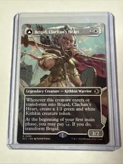MTG Brigid, Clachan's Heart/Doun’s Mind (Borderless) Lorwyn Eclipsed Regular - Image 1
