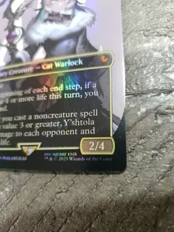 Y'shtola, Night's Blessed Borderless Traditional Foil Final Fantasy MTG M 0207 - Image 4