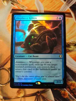 Displacer Kitten - Commander Legends: Battle for Baldur's Gate (CLB) -foil -nm - Image 1
