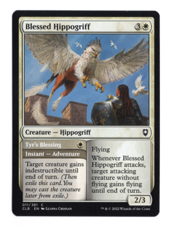 MTG-Blessed Hippogriff-Battle for Baldur's Gate-11-Near Mint-NonFoil - Image 1