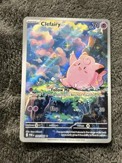 Pokemon TCG Clefairy 094/088 Me03: Perfect Order Illustration Rare Holo - Image 1