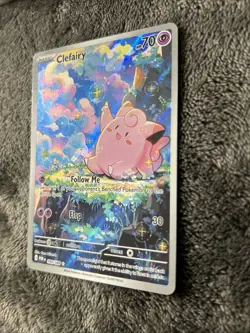 Pokemon TCG Clefairy 094/088 Me03: Perfect Order Illustration Rare Holo - Image 4