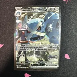 Pokemon Steven’s Metagross EX 289/217 SIR Mega Evolution Ascended Heroes NM - Image 1