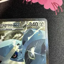 Pokemon Steven’s Metagross EX 289/217 SIR Mega Evolution Ascended Heroes NM - Image 5