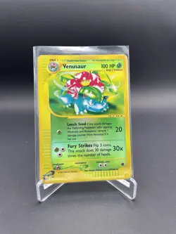 Pokemon Base Set Expedition # 67/165 Reverse Holo Venasaur - Image 2