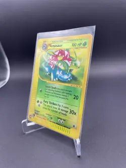 Pokemon Base Set Expedition # 67/165 Reverse Holo Venasaur - Image 4