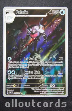 2024 Pokemon Paldean Fates Palafin 225/091 NM/M - Image 1