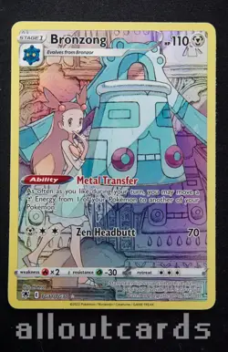 2022 Pokemon Astral Radiance Bronzong TG11/TG30 NM/M - Image 1
