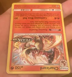 Pokemon TCG Charizard SM158 Holo Promo Team Up Stamped - Image 4