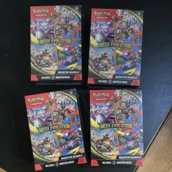 Pokemon Mega Evolution Booster Bundle lot of 4 - Image 1
