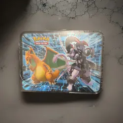 2019 Pokemon Chest Tin Armored Mewtwo Pikachu **English Version/Factory Sealed** 820650805462 - Image 2