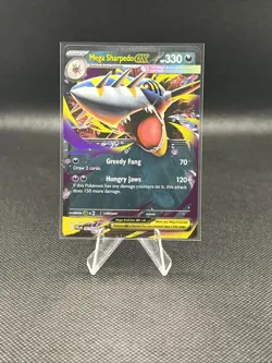 Mega Sharpedo Ex 61/04 Double Rare Pokemon TCG Phantasmal Flames NM - Image 1