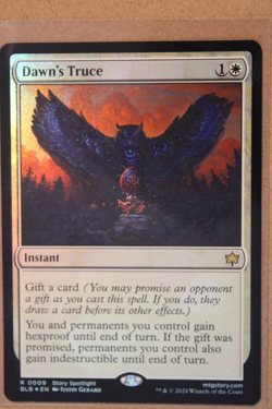 Dawn's Truce Bloomburrow Foil MTG TCG Near Mint - Image 1