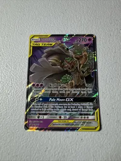 Trevenant & Dusknoir GX Full Art Tag Team SM217 Pokemon Sun & Moon Promo - Image 1