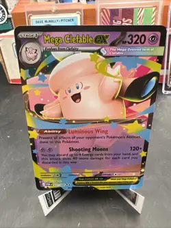Pokemon Mega Evolution Perfect Order Mega Clefable EX Holo #31/88 - Image 1