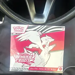 Pokemon Scarlet & Violet White Flare Elite Trainer Box English 2025 - Image 1
