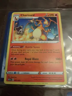 Pokemon TCG Charizard 001/015 McDonald's Promo Near Mint 2024 - Image 1