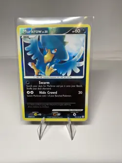 Murkrow 90/123 - Mysterious Treasures - Reverse Holo Pokemon - *NEAR MINT* - Image 1