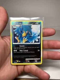 Murkrow 90/123 - Mysterious Treasures - Reverse Holo Pokemon - *NEAR MINT* - Image 3