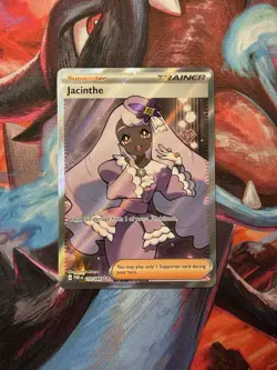Jacinthe Full Art Trainer 110/088 - Pokemon Perfect Order - NM - Image 1