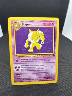 Hypno 23/62 Fossil Pokemon TCG NM Wizards Of The Coast - Image 1
