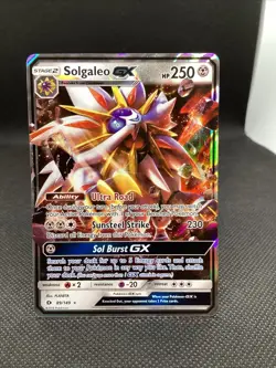Solgaleo GX 89/149 SM Base Set Holo Pokemon TCG NM - Image 1
