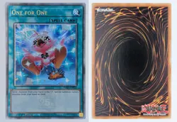 One for One RA03-EN055 QCSE (Alt) Quarter Century Bonanza Yu-Gi-Oh! TCG EN - Image 1