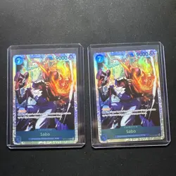 Sabo SR OP15-046 ONE PIECE Card Adventure on KAMI’s Island - NM English X2 - Image 1